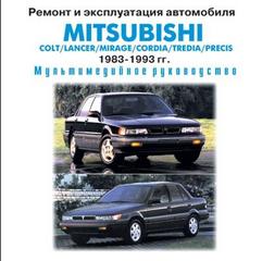 Руководство по эксплуатации, техническому обслуживанию и ремонту  Mitsubishi Colt Lancer 1983-1993гг