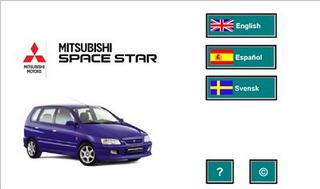 Дилерский мануал по ремонту, настройке и обслуживанию Mitsubishi Space star ( 1999 - 2003 )