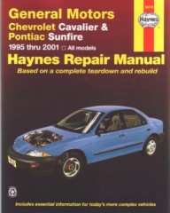 Руководство по обслуживанию и ремонту автомобиля Chevrolet Cavalier 1995-2001 г.в.