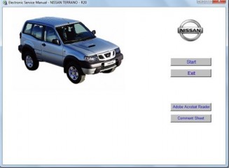 Электронное руководство по ремонту и техническому обслуживанию Nissan Terrano
