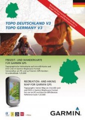 Garmin TOPO Germany v3 Mapsource - Топографическая карта Германии для Garmin