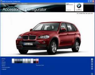 BMW Accessories Configurator ( v.8.0 2009 ) - Оригинальные запчасти для автомобилей BMW.