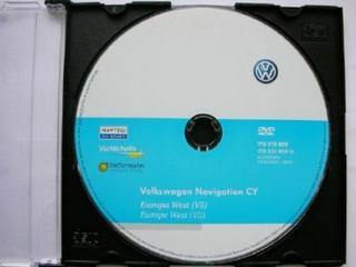 Volkswagen DVD Navigation Europe West V5 2009 - Оригинальный DVD с навигацией для Volkwagen.