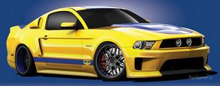 2010 Ford WD-40SEMA Cares Mustang