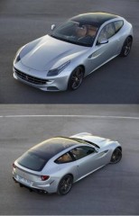 Cуперкар Ferrari FF, теперь и с панорамной крышей