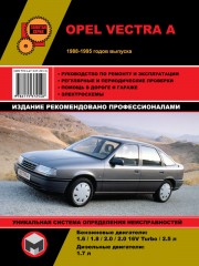 Opel Vectra A с 1988 по 1995 гг. Руководство по ремонту и эксплуатации