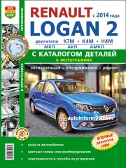 Renault Logan 2 с 2014 года. Руководство по ремонту