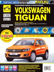 Руководство по ремонту Volkswagen Tiguan с 2007 г.