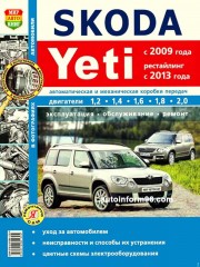 Руководство по ремонту Skoda Yeti с 2009