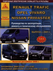 Руководство по ремонту и эксплуатации Renault Trafic / Opel Vivaro / Nissan Primastar с 2004 года